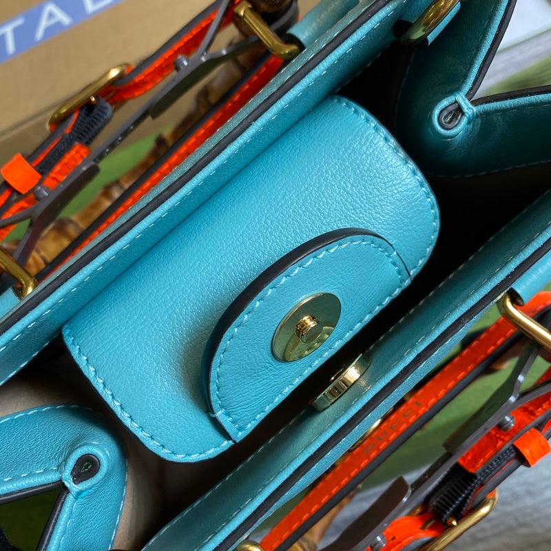 Top view of modern structured women's handbag – women's premium purse