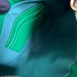 Close-up detail of polished everyday-luxe women's handbag – women's luxury handbag