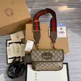 Side profile of modern everyday-luxe women's handbag – women's designer-style accessory