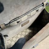 Close-up detail of elevated classic women's handbag – women's designer-style accessory