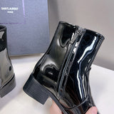Texture and finish detail of Saint Laurent luxury piece style No.038