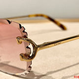 Lifestyle view of Cartier unisex sunglasses