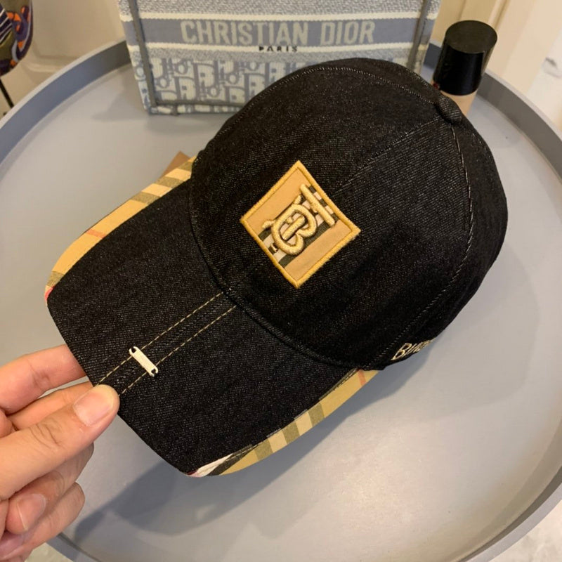 Full view of Burberry unisex cap