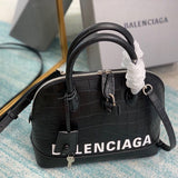 Understated Premium PU Leather Handbag - Smooth Faux-Leather Exterior | Women's Statement Accessory #666 - alternate angle view (image 8) of designer-inspired handbag