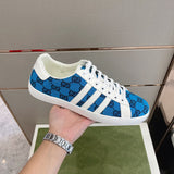Gucci neutral cream luxury sneakers view 6 sleek tonal finish