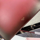 Top view of statement premium women's handbag – women's designer-style accessory