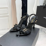 Back view of Saint Laurent luxury piece style No.093