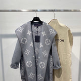 Full styled look of Louis Vuitton luxury clothing with contemporary cut