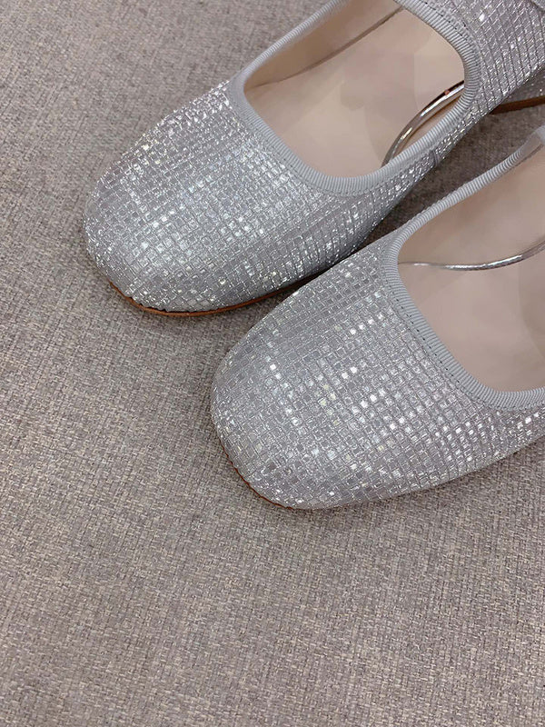 Close-up of Roger Vivier shoes craftsmanship
