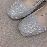 Close-up of Roger Vivier shoes craftsmanship