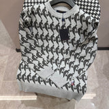 Front view of Louis Vuitton luxury clothing with runway-inspired design