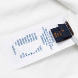 Front view of Louis Vuitton cotton t-shirt with logo-detail design