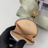 Back view of refined premium women's handbag – women's luxury handbag