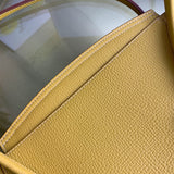 Structured Vegan Leather Handbag - Chic Everyday Appeal | Women's Designer-Inspired Purse #1754 - back view (image 4) of designer-inspired handbag