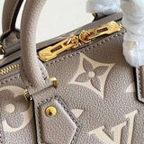 Top view of elevated statement women's handbag – women's designer-style accessory