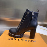 Louis Vuitton Tan Pointed-Toe Flats - Lifestyle Styling Shot