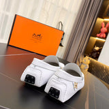 Hermes shoes Style 037 - styled lifestyle view