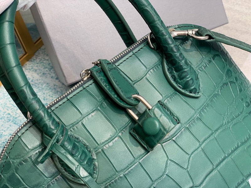Statement Faux Leather Handbag - Premium Craftsmanship Detailing | Women's Designer-Inspired Purse #667 - alternate angle view (image 8) of designer-inspired handbag