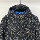 Side profile of Louis Vuitton luxury clothing with contemporary cut