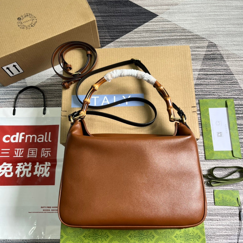Front view of structured everyday-luxe women's handbag – women's luxury accessory