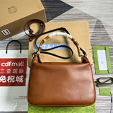 Front view of structured everyday-luxe women's handbag – women's luxury accessory
