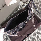 Front view of everyday-luxe polished women's handbag – women's luxury accessory