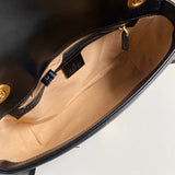 Close-up detail of refined polished women's handbag – women's luxury accessory