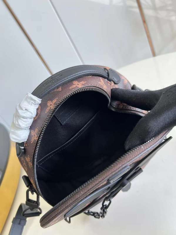 Front view of classic sleek women's handbag – women's statement bag