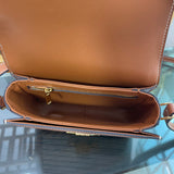 Top view of refined chic women's handbag – women's designer-style accessory
