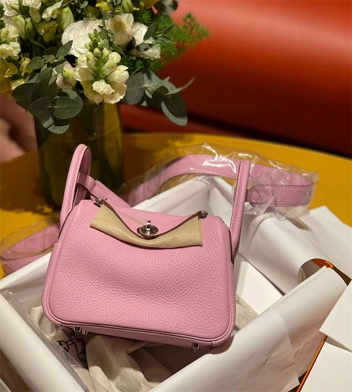 Streamlined bag shown from front angle