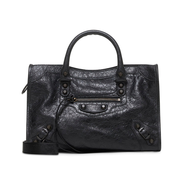 Balenciaga Bags? Balenciaga Women Le City Small Women's Bag In Black Elegant Everyday Designer Handbag