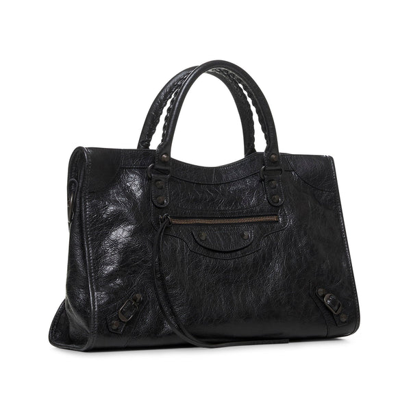 Balenciaga Bags? Balenciaga Women Le City Bag M' Handbag Luxury Designer Leather Handbag