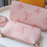 Back view of refined classic women's handbag – women's statement bag