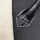  Elegant structured bag front view 43