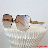 Angled view of Louis Vuitton unisex sunglasses
