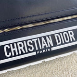 Back view of modern polished women's handbag – women's luxury handbag