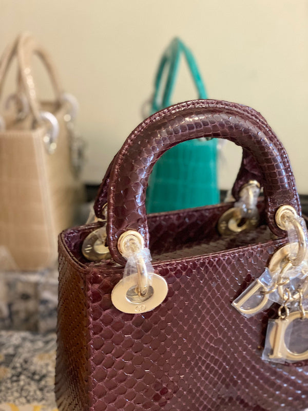 Interior view of polished sleek women's handbag – women's premium purse