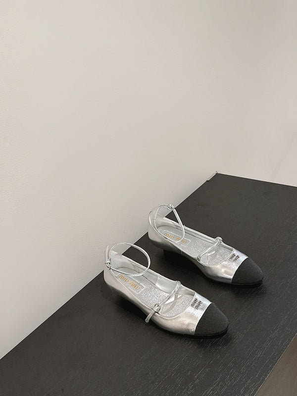 Miu Miu luxury shoes close-up — premium authentic designer style