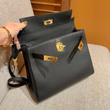 Interior view of sculpted premium bag