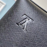 Top view of structured sleek women's handbag – women's statement bag
