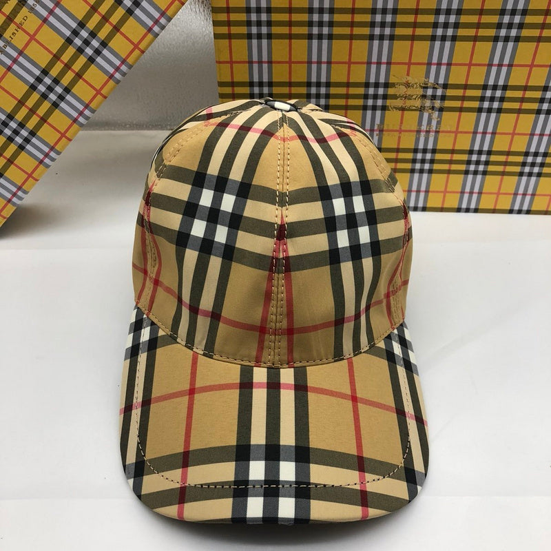 Full view of Burberry unisex cap
