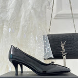 Front view of Saint Laurent luxury piece style No.057