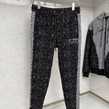 Front view of Louis Vuitton luxury clothing with everyday silhouette