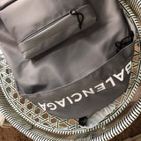 Interior view of polished statement women's handbag – women's statement bag