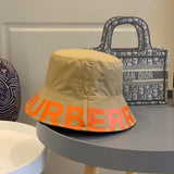 Front view of Burberry unisex cap
