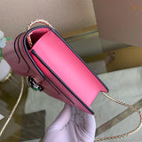 Classic Vegan Leather Handbag - Smooth Faux-Leather Exterior | Women's Luxury Handbag #1686 - alternate angle view (image 8) of designer-inspired handbag