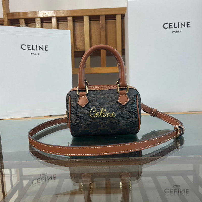 Front view of sleek premium women's handbag – women's designer-style accessory