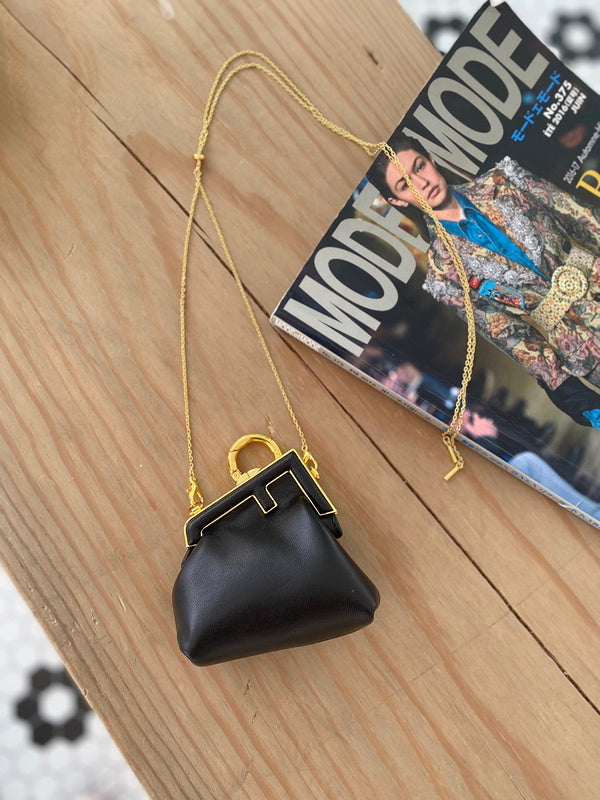 Ziva's Charm handbag – side angle view (11.5cm*10cm*5.5cm)