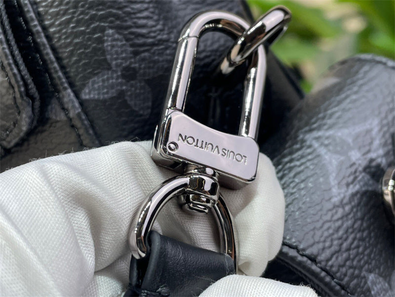  polished top-handle bag styled with outfit