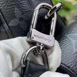  polished top-handle bag styled with outfit